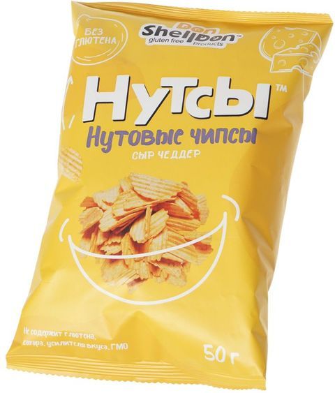 Нутсы сыр чеддер 50 г Don Shelldon