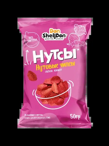 Нутсы свекла кунжут 50 г Don Shelldon