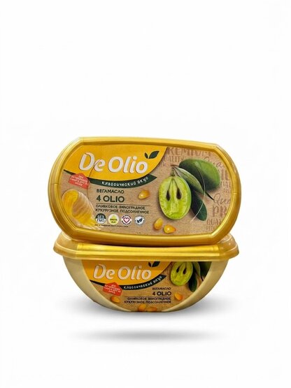 De olio 4 МАСЛА, ванночка 220г