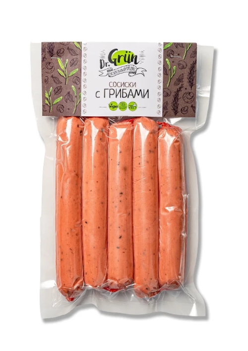 Сосиски с грибами Dr.Grun 300 г