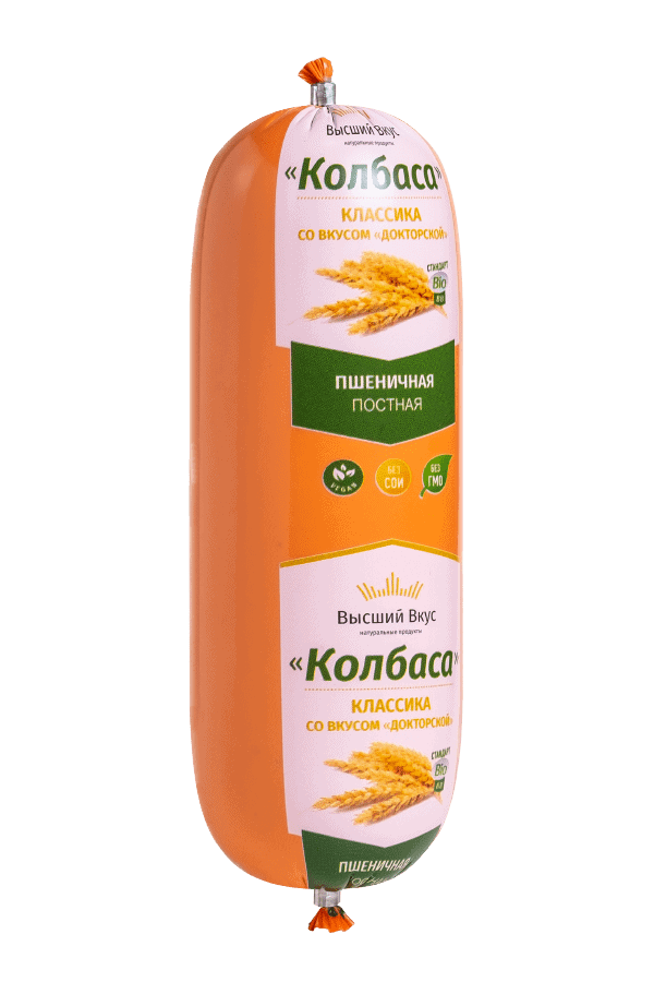 Колбаса пшеничная «Классика» со вкусом докторской ВВ 400 г