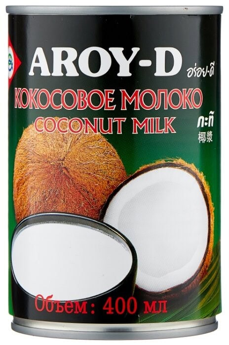 Кокосовое молоко ж/б Aroy 400 мл