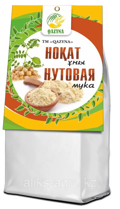Мука нутовая 1 кг Qazyna
