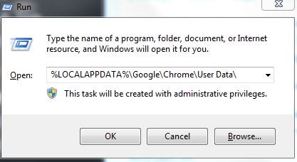Delete Chrome Profile