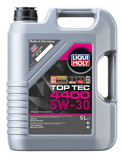 Top Tec 4400 5W-30 | LIQUI MOLY– Spéciale Renault & Protection FAP