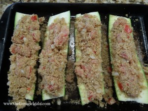 Zucchini Stuffed