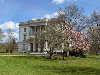 Wohnen am Cospudener See 4 Weißes Haus im Agra-Park