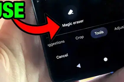 Magic Eraser tool