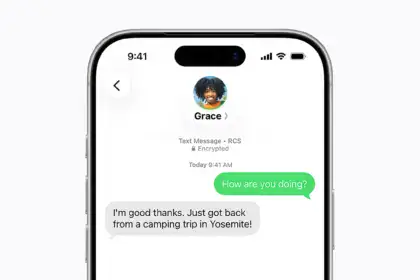 Apple RCS messaging