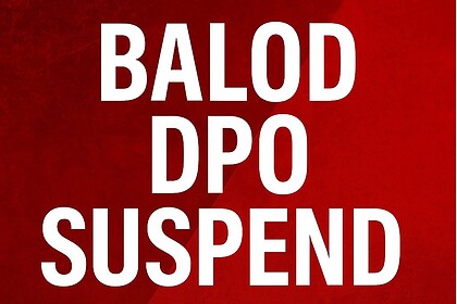 District Program Officer Suspended
