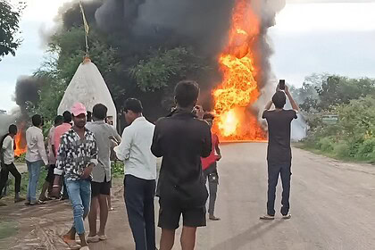 Diesel Tanker Accident