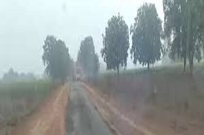 PWD Action on Poor Road Work