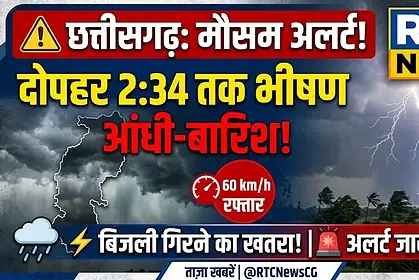 Weather Alert Chhattisgarh