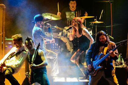 James Brennaman, Jiggy Judy, Sean Yeaney performing in Dallas at Trees also featuring Christina of Solice