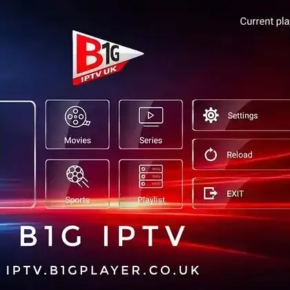IPTV Subscription UK  B1G Player Live TV Streaming Plans