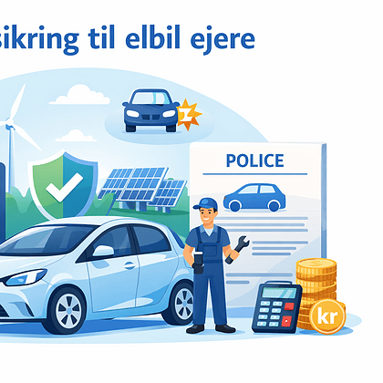 Elbilforsikring for pendlere og privatleasing