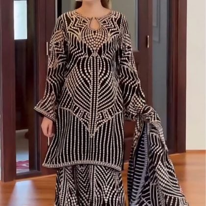Eid Special Digital Print Three Piece
