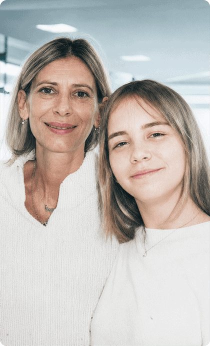 Maria and her daughter