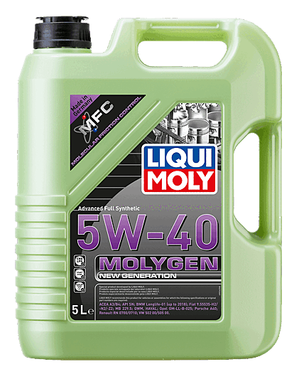Molygen New Generation 5W-40 | LIQUI MOLY