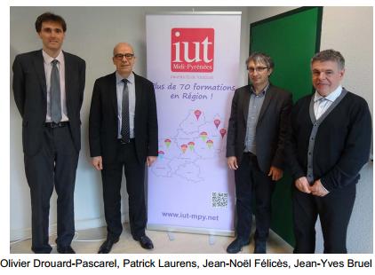 Jean Noël Félicès, Directeur de l’IUT de Tarbes trésorier des IUT de Midi Pyrénées
