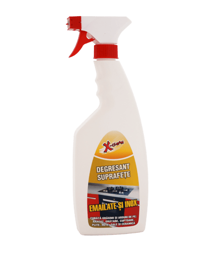 DETERGENT SUPRAFETE EMAILATE SI INOX  750ML CU PULVERIZATOR