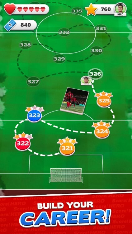 score hero online football game for Android