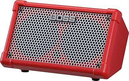 Boss CUBE Street 2-2 x 6.5-inch 10-watt Battery Powered Combo Amp - Red