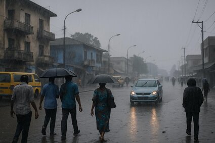 Météo RDC : Pluies persistantes annoncées dans plusieurs grandes villes