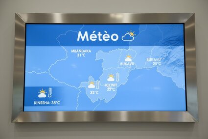 Météo : 35°C à Kinshasa, 32°C à Kikwit, 31°C à Mbandaka, 25°C à Bukavu