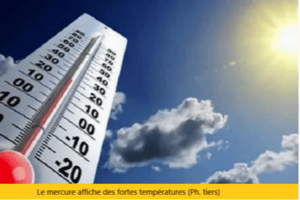 Météo : 32ºC à Kisagani, 31ºC à Kinshasa, 27ºC à Lubumbashi, 25ºC à Goma