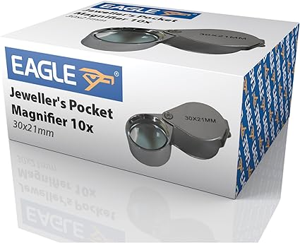 Eagle Jewellers Pocket Magnifier 10x 2