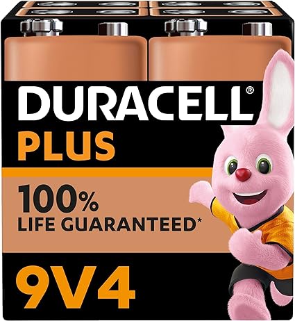 Duracell Plus 9v Pointer Batteries Image