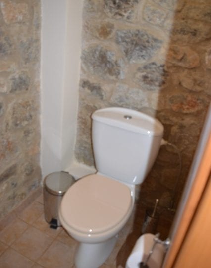 Arachova stone house near Parnassos