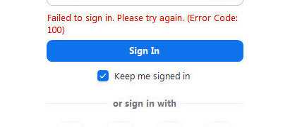 Zoom-Failed-to-sign-in-Please-try-again-Error-Code-100