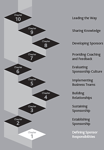 ladder steps for project sponsorship