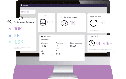 Get your free local audit for your Listings platforms such as Google, Facebook, Bing etc.