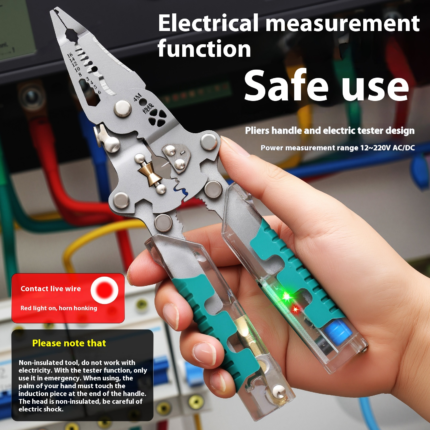 Thickened electric wire stripper