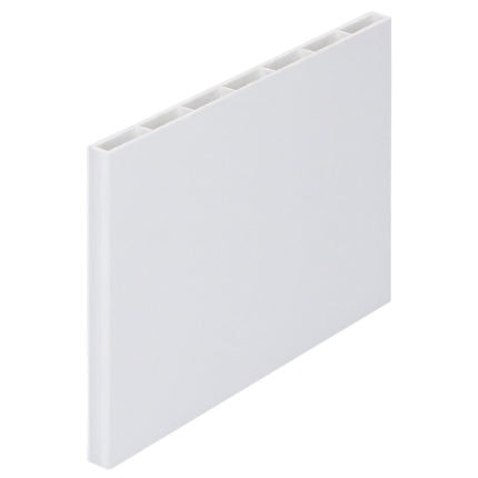 Holkamer platprofiel 100x7mm - Wit