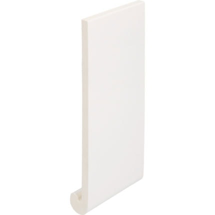 Paneel afgerond 225x25x9mm - Verkeerswit