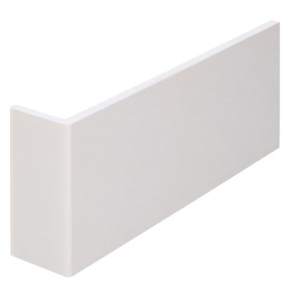 Hoekpaneel 225x42x7mm - Wit (interieurfolie)
