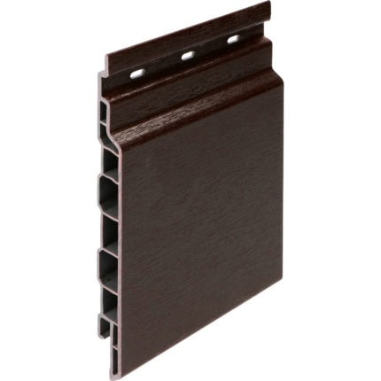Keralit sponningdeel 143mm - Donkerbruin - Classic (met houtnerf)