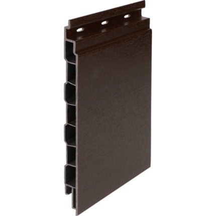Keralit sponningdeel 190mm - Donkerbruin - Classic (met houtnerf)
