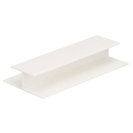 H-verbindingprofiel 13mm - Wit