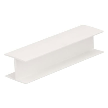 H-verbindingprofiel 18/19mm - Wit