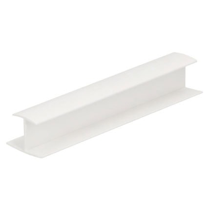 H-verbindingprofiel 12mm - Wit