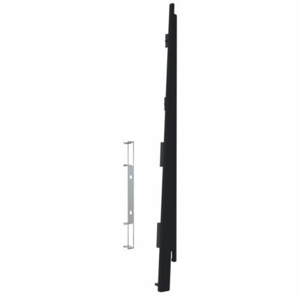 Eindkap+connector rechts voor 2817 (5st) - Nightblack - Pure (mat/effen)
