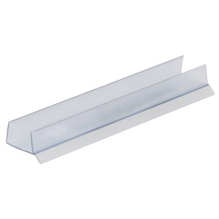 Afdichtingprofiel voor keukenplint 12mm - Transparant