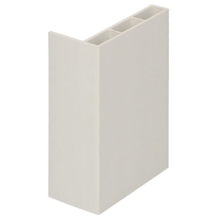 Hoekprofiel 60x30x10mm - Folie crème