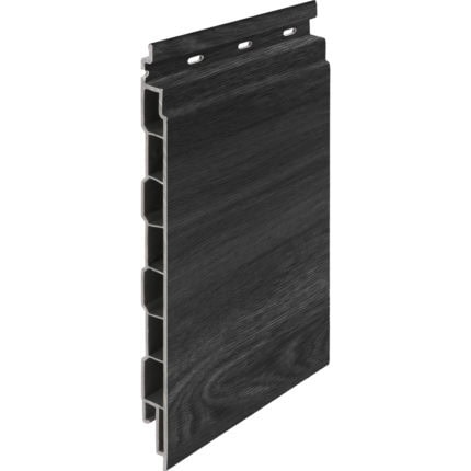 Keralit sponningdeel 190mm - Zwart eiken - Modern eiken (met houtstructuur)