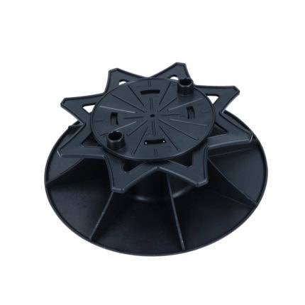 Terrasverhoger instelbaar 35-55mm - Zwart